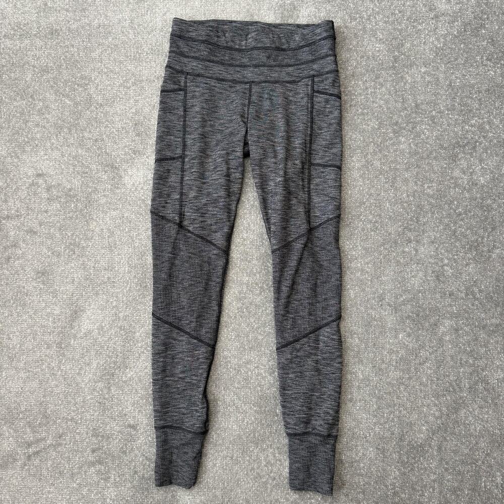Athleta Leggings Womens Small Gray Athletic Stretch Workout Yoga Pant Athleisure